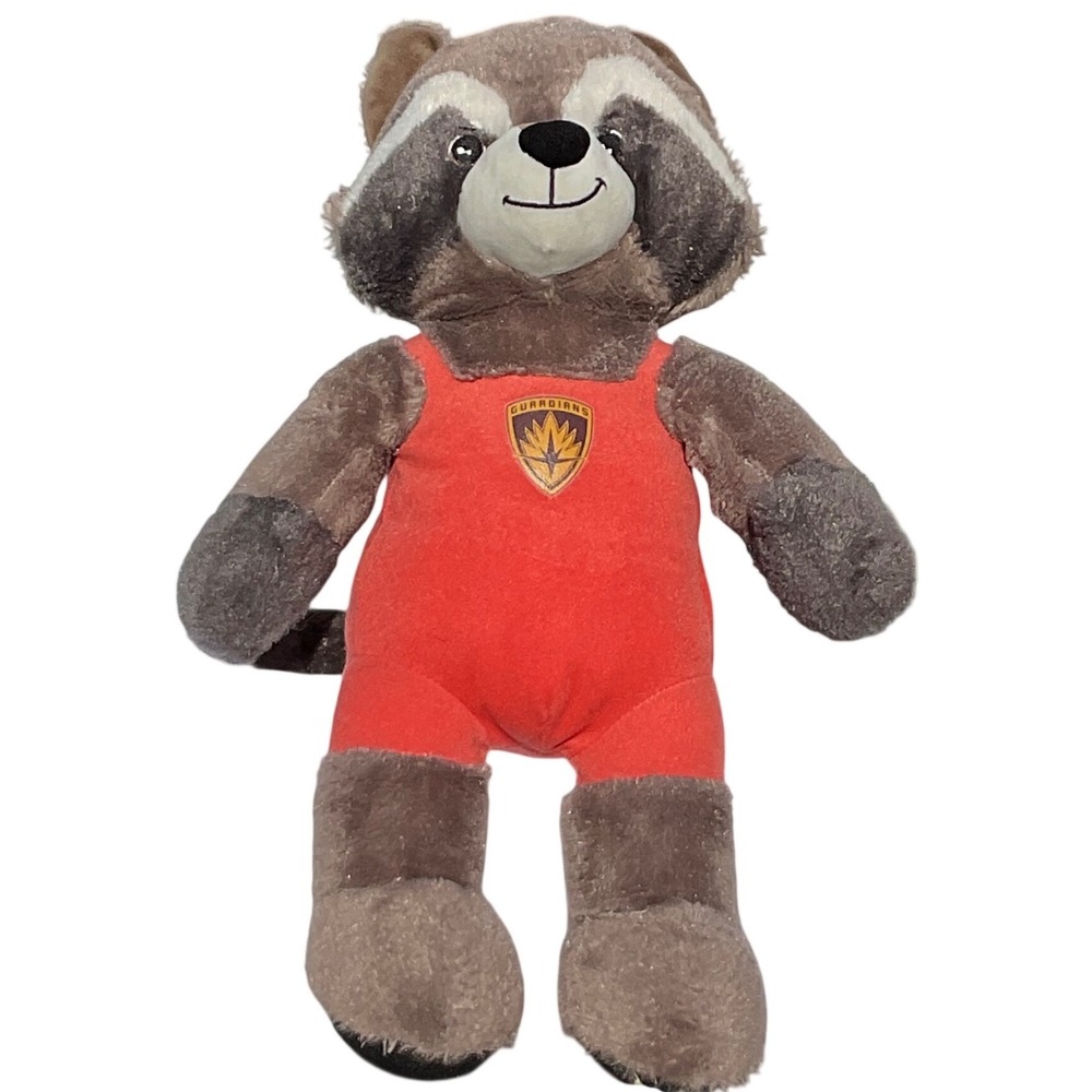 Build-A-Bear Marvel Rocket Raccoon Guardians of the Galaxy 16" Plush 2016